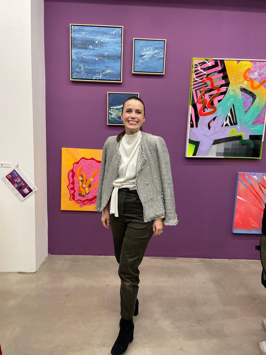 A night of art & connection – Group Show #7 at New&Abstract Gallery