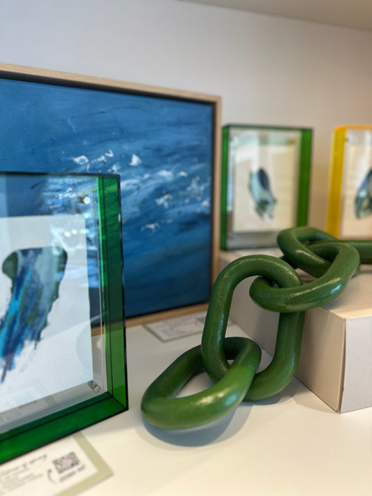 Oceanic Dreams – A mini art exhibition at HASPA Osterstraße, Hamburg