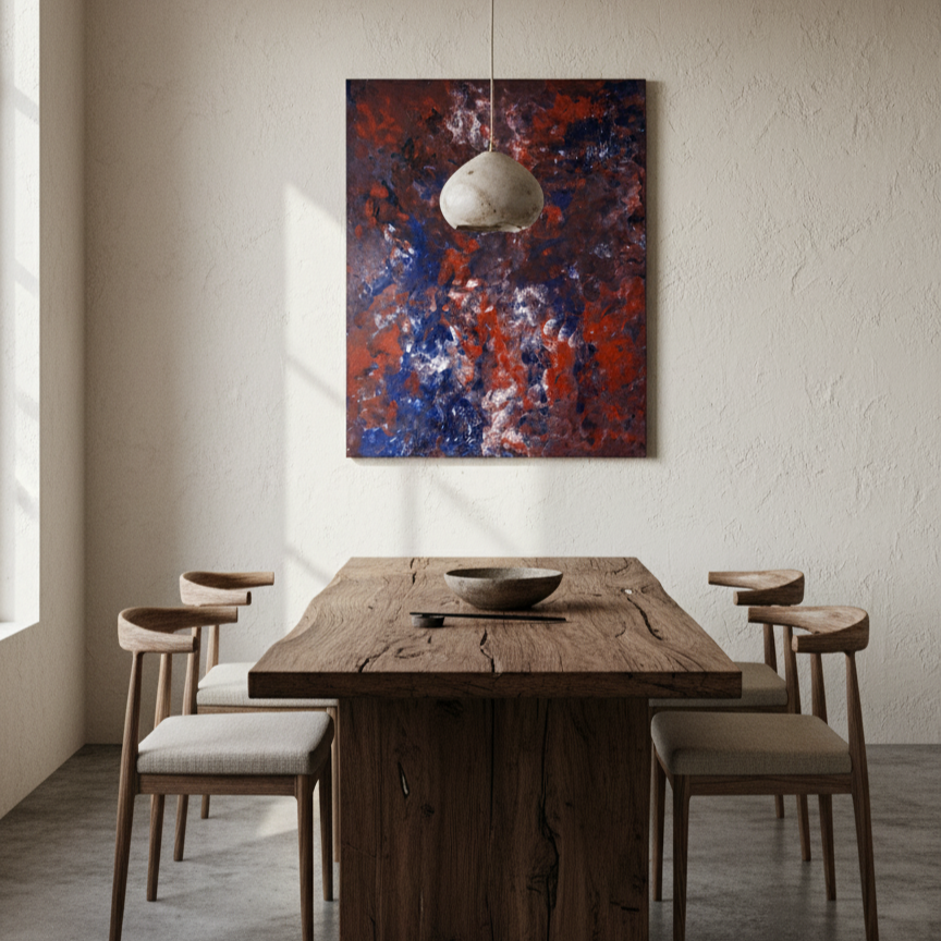 Eternal Contrast // 80x100cm