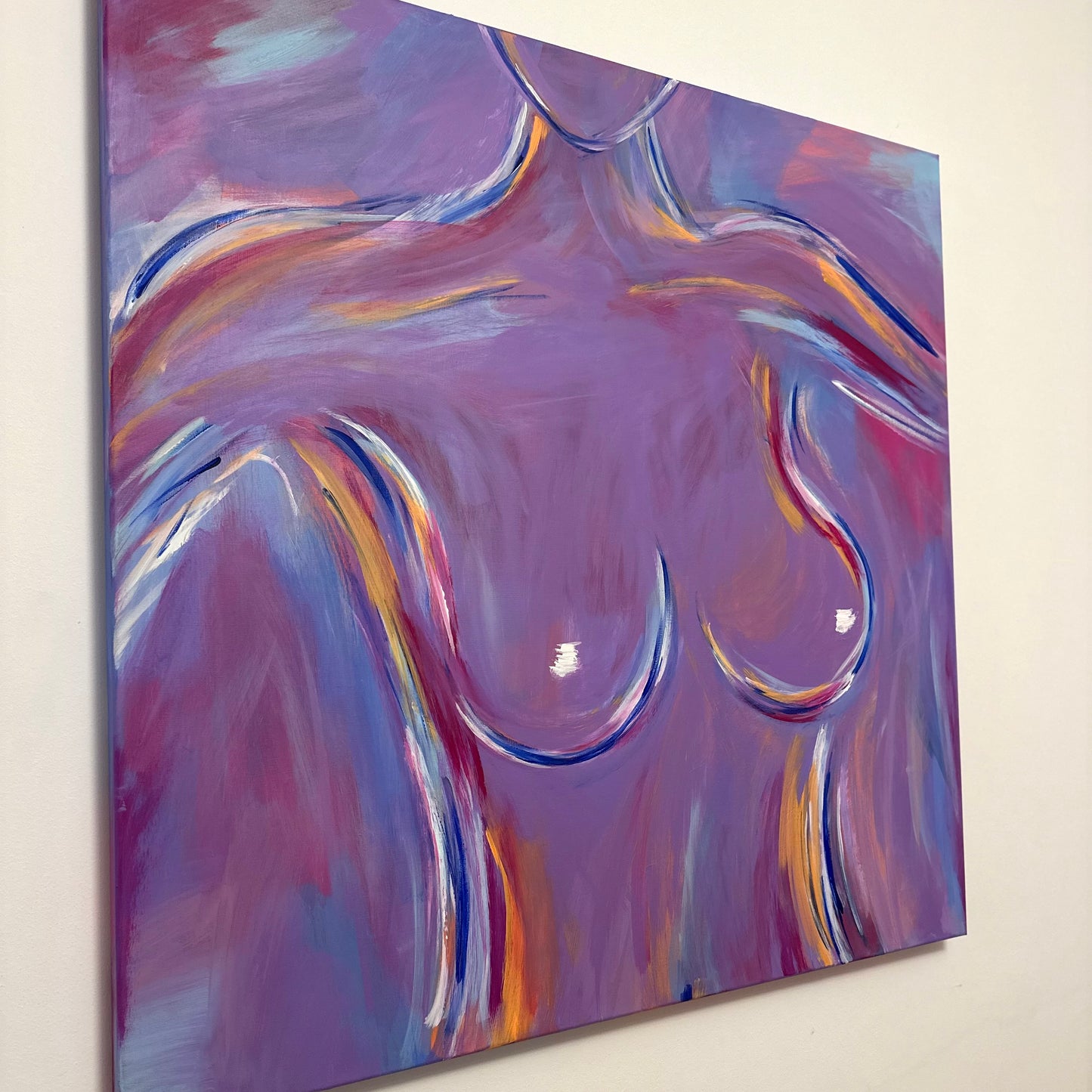 original painting with acrylics
