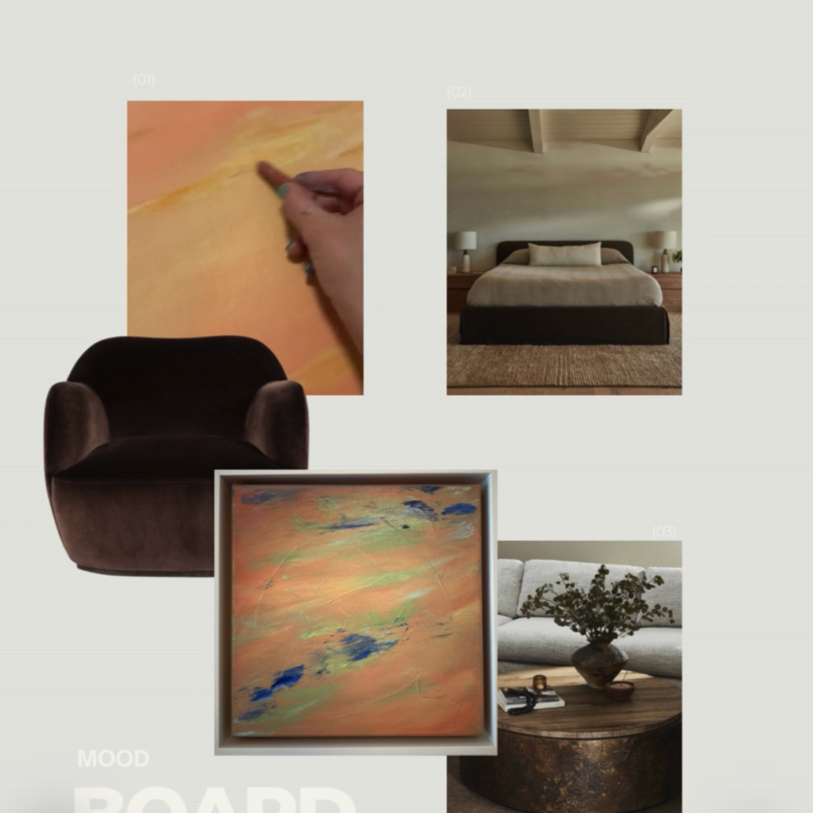 Fading Light // 30x30cm