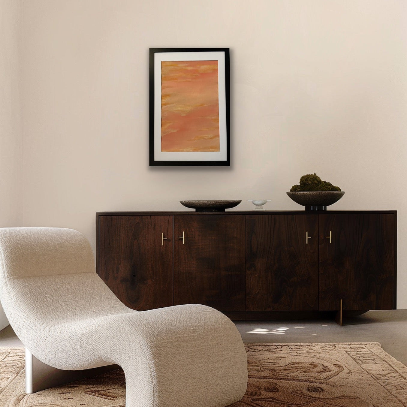 Golden Silence – 40×60 cm