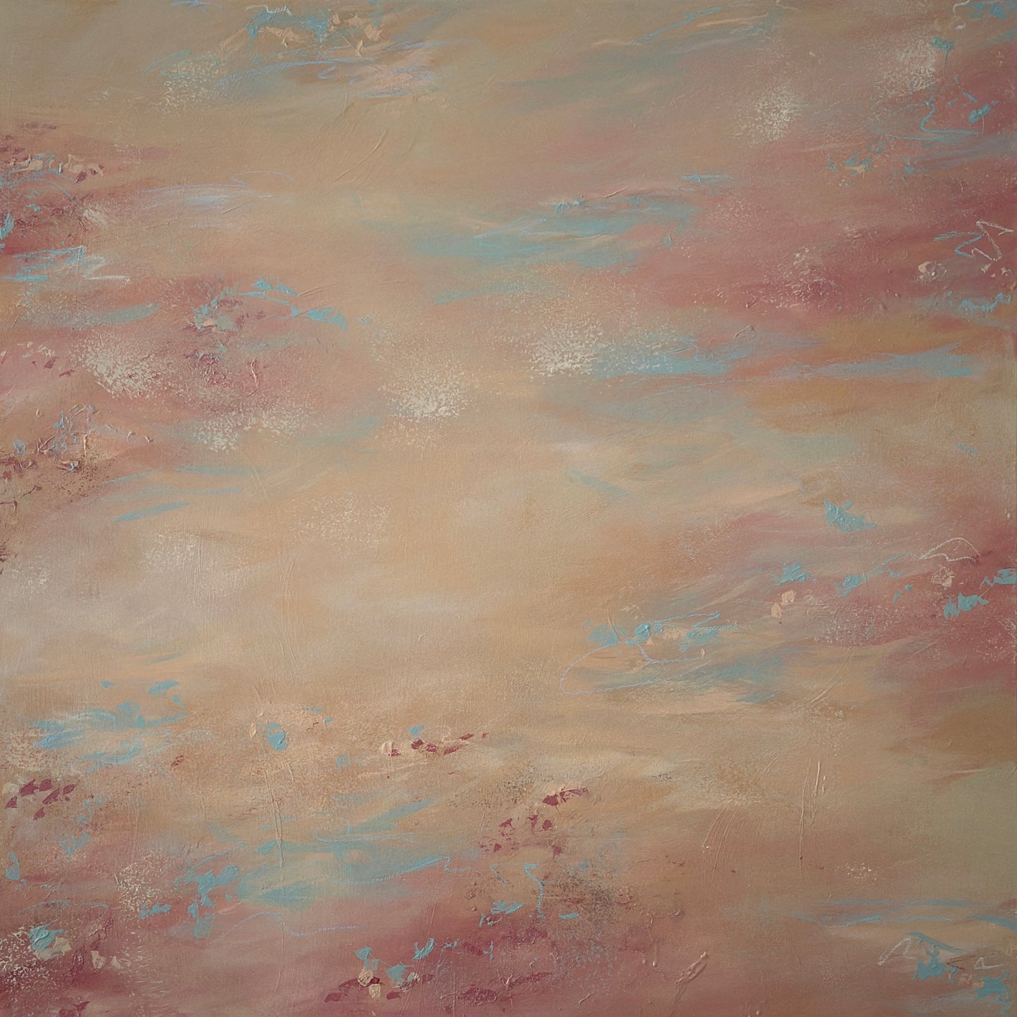 Echoes of calm // 100x100cm