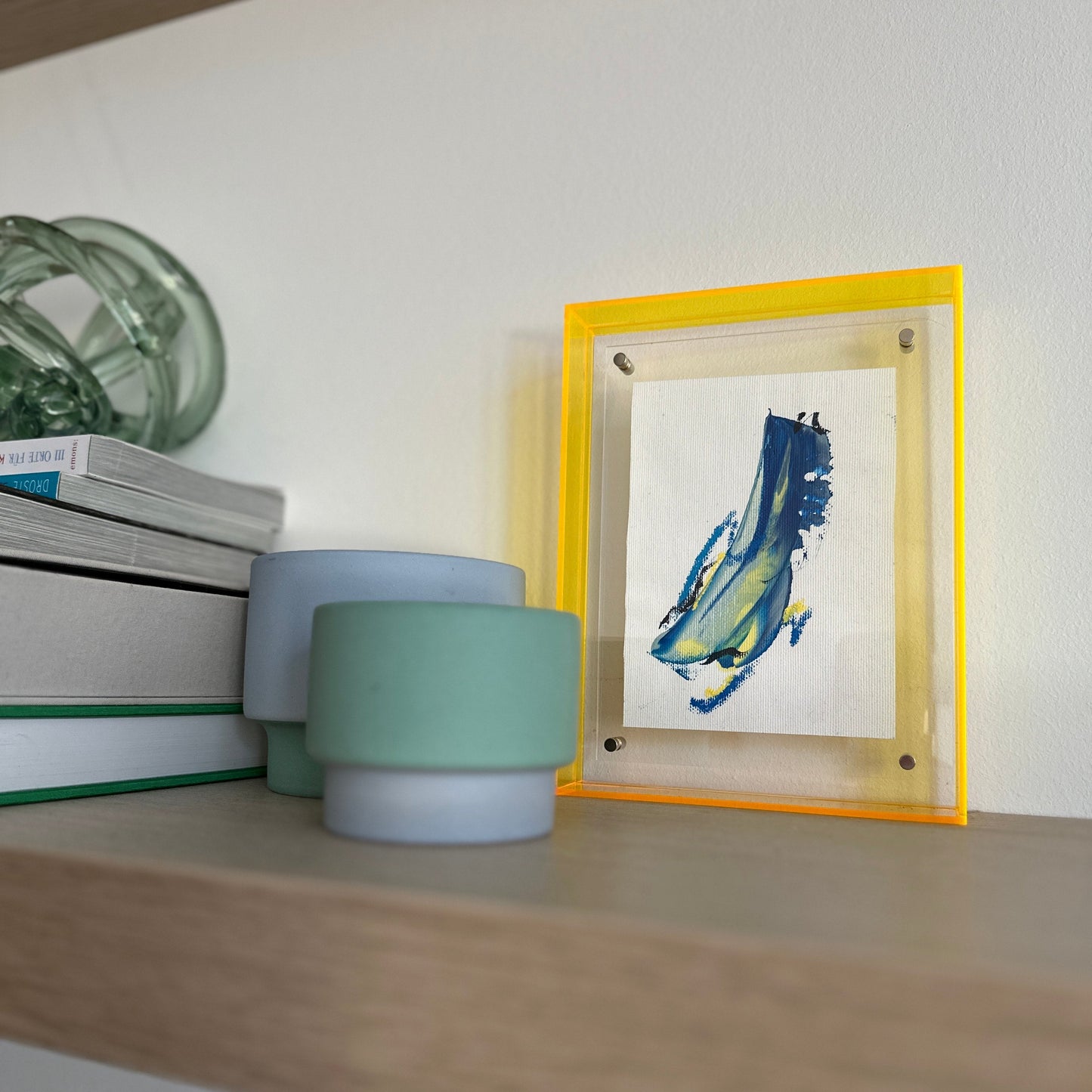 Mini Painting on shelf