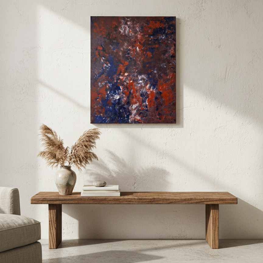 Eternal Contrast // 80x100cm