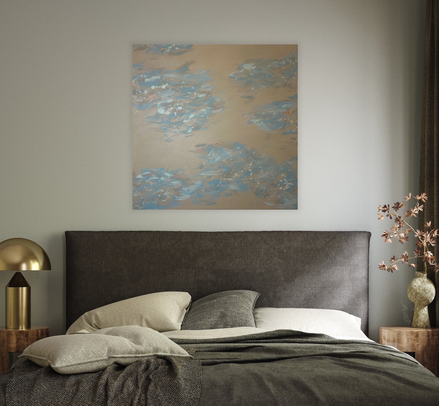 beige painting for your Bedroom
