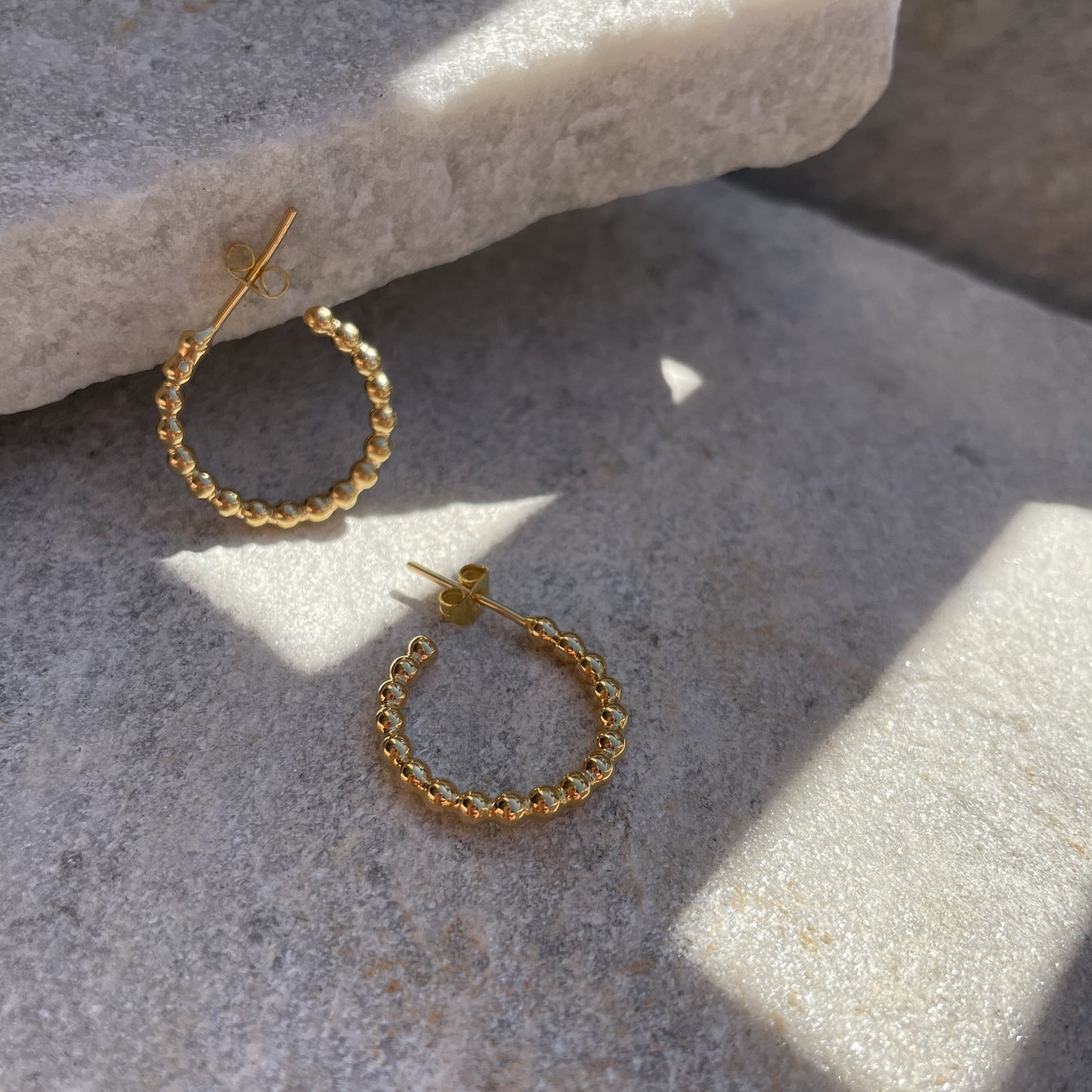 Clyde Ohrringe GOLD - Variante klein