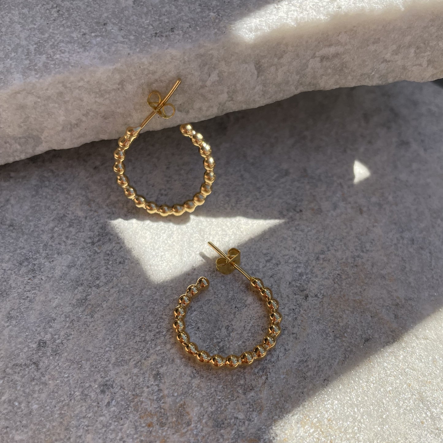 Clyde Ohrringe GOLD - Variante klein