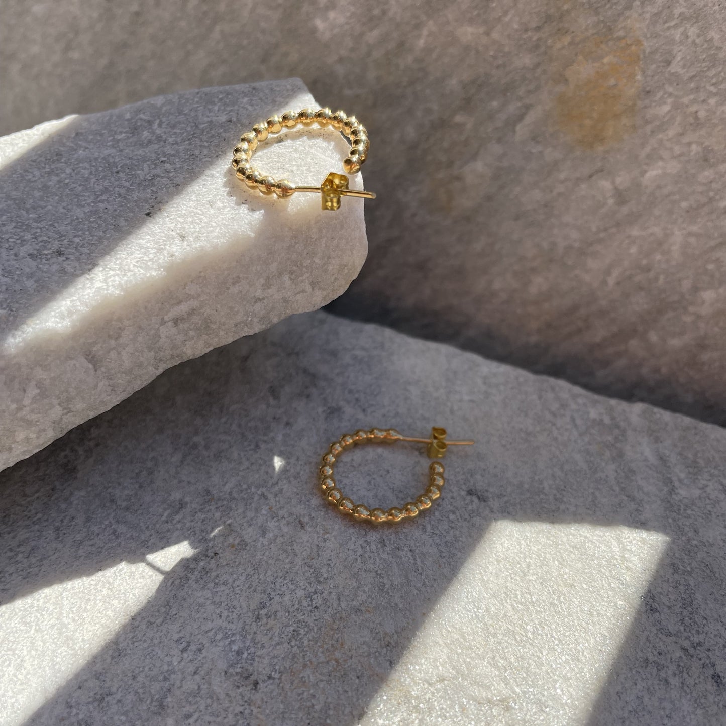 Clyde Ohrringe GOLD - Variante klein