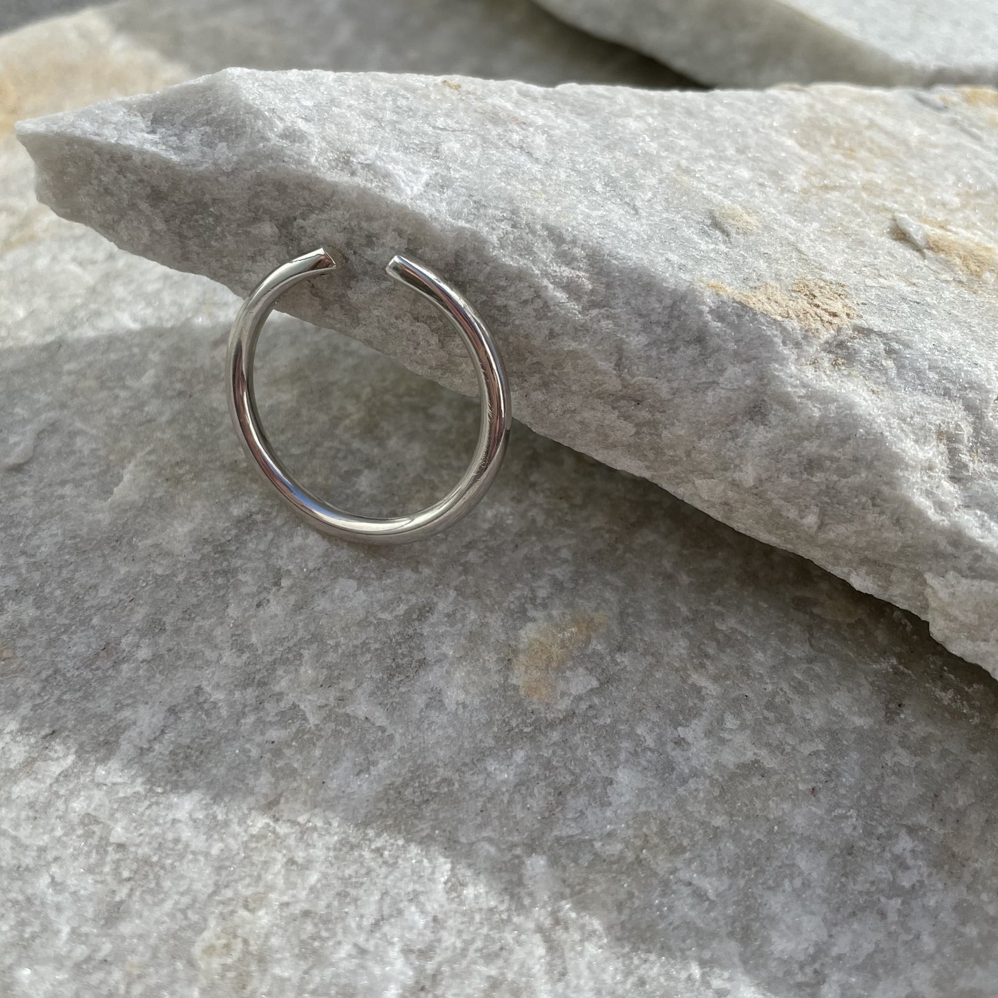 Camilla Earcuff SILBER - Variante mittel
