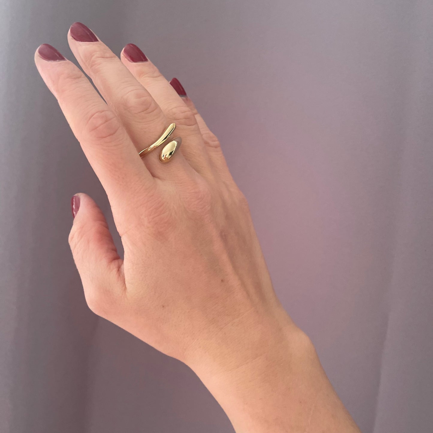 Golden Snake Ring