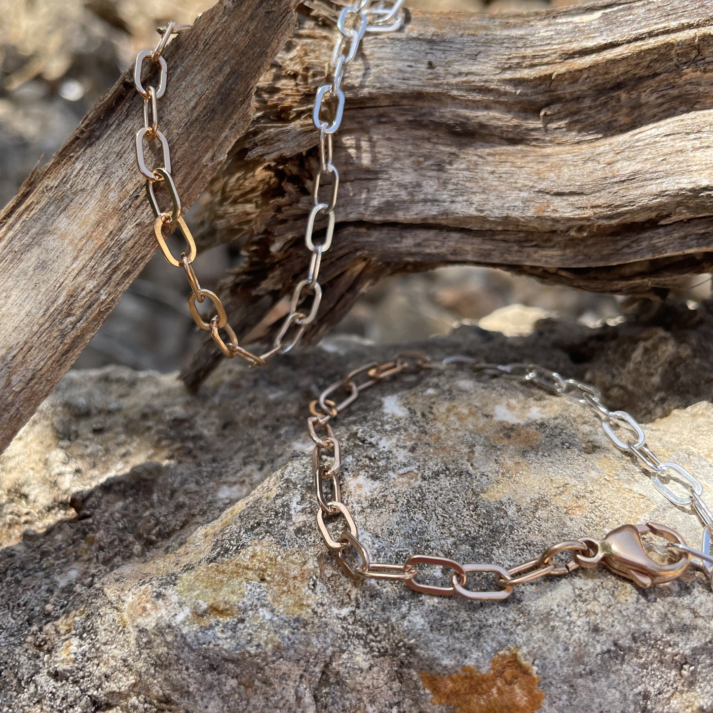 Grace Armband SILBER/ROSÉGOLD bicolor
