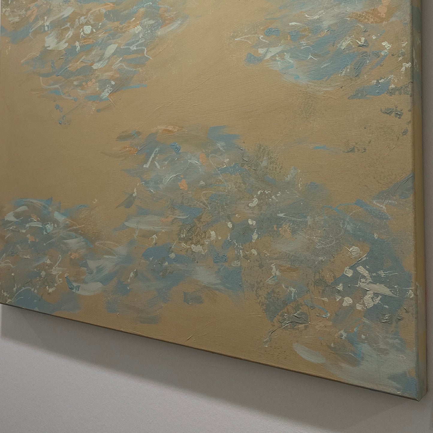 Beyond the storm // 100x100cm