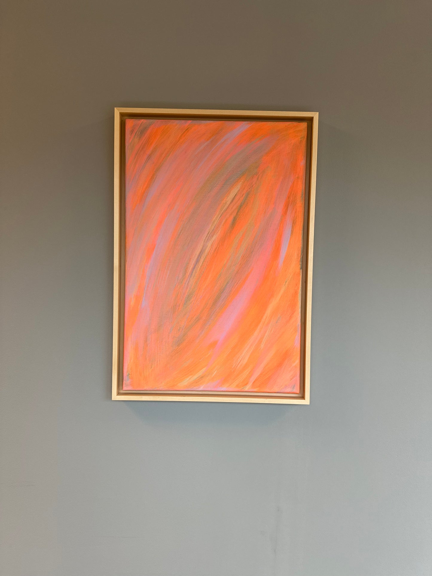 V Collection orange // small 40x60 cm