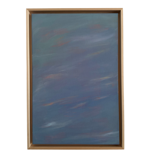 When the sky falls silent // 40x60cm