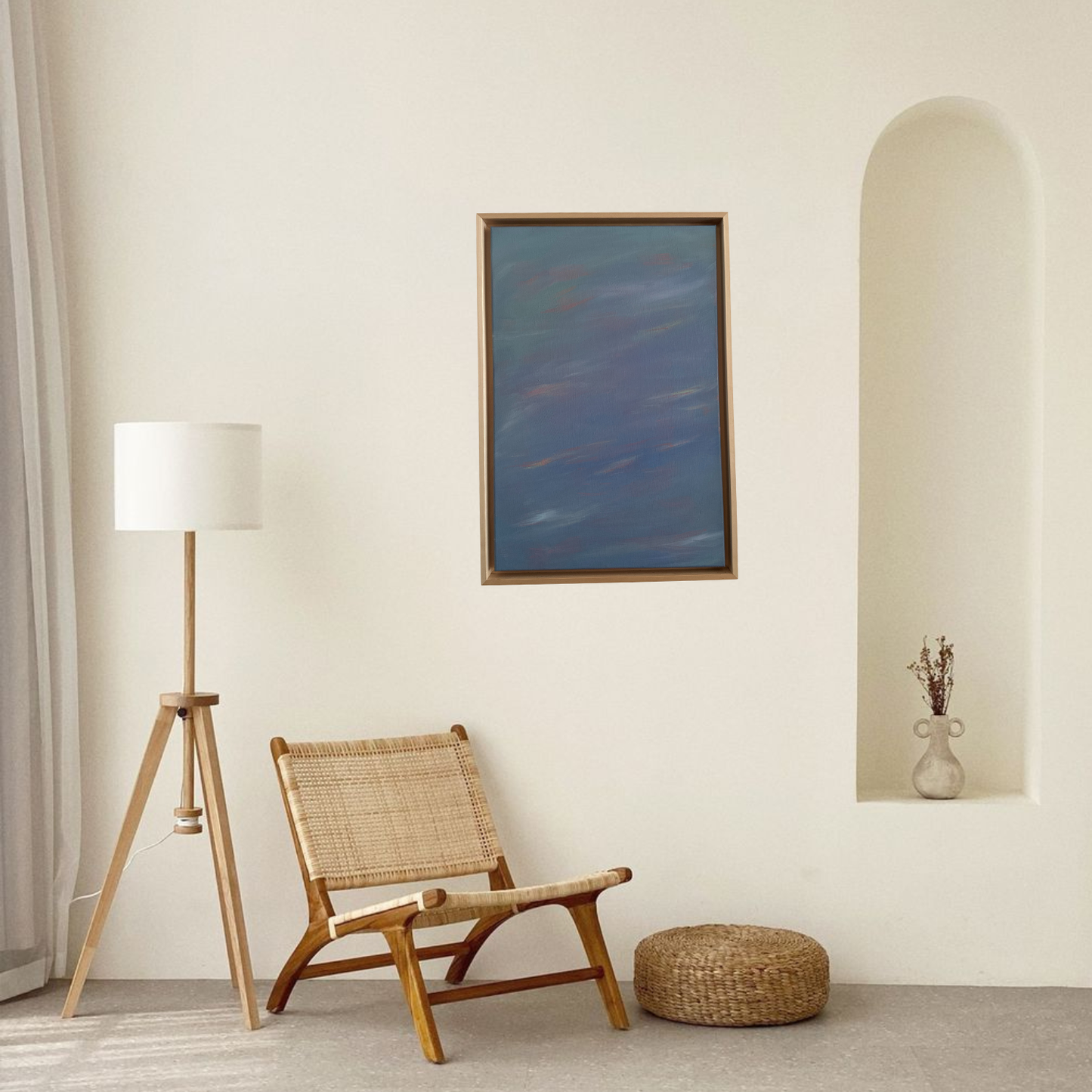 When the sky falls silent // 40x60cm