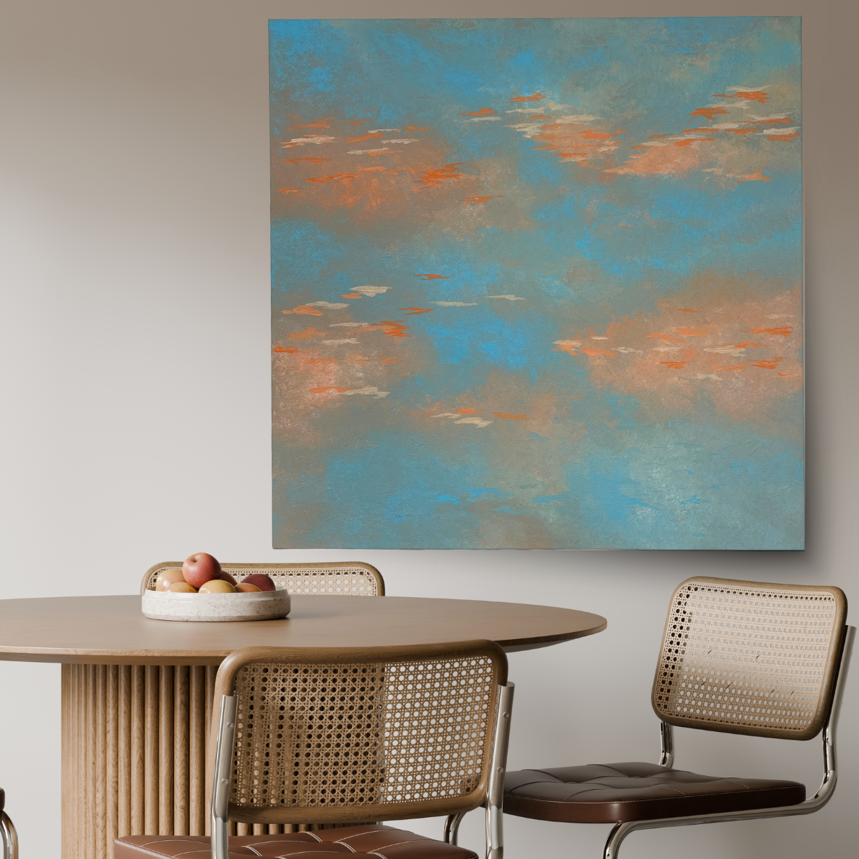 Between Hours // 100x100cm