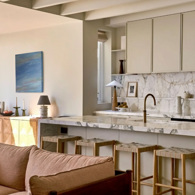 Lavender breeze // 50x50cm