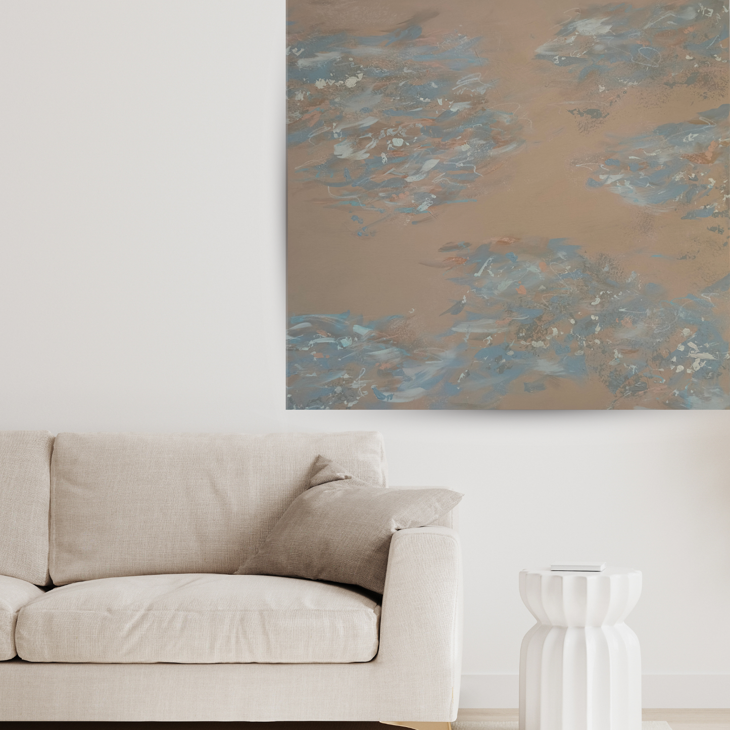 Beyond the storm // 100x100cm